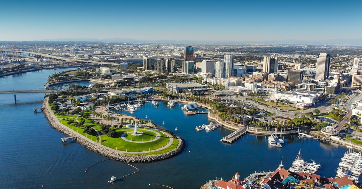 Long Beach Aerial Photo