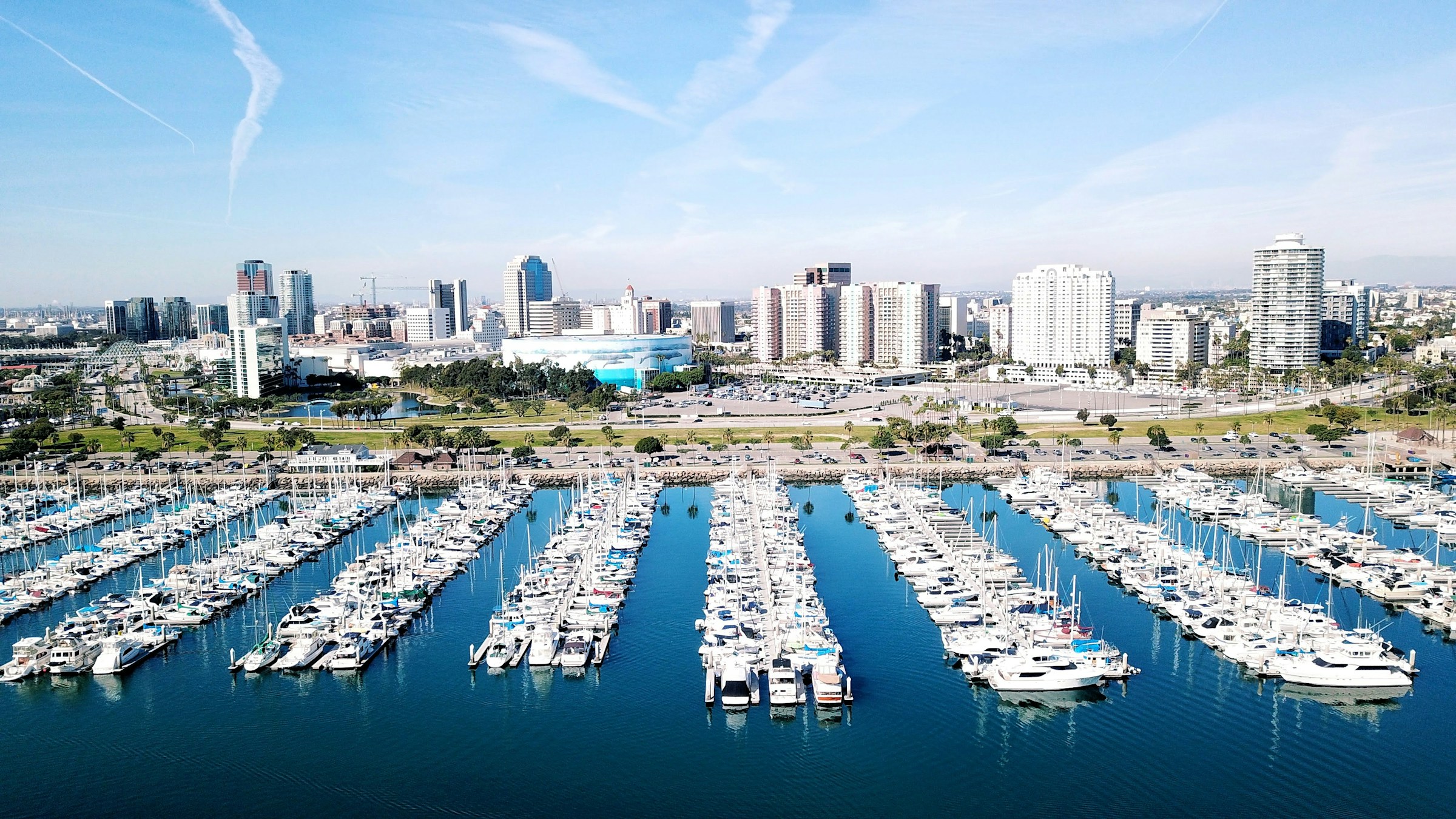 Long Beach Aerial Photo
