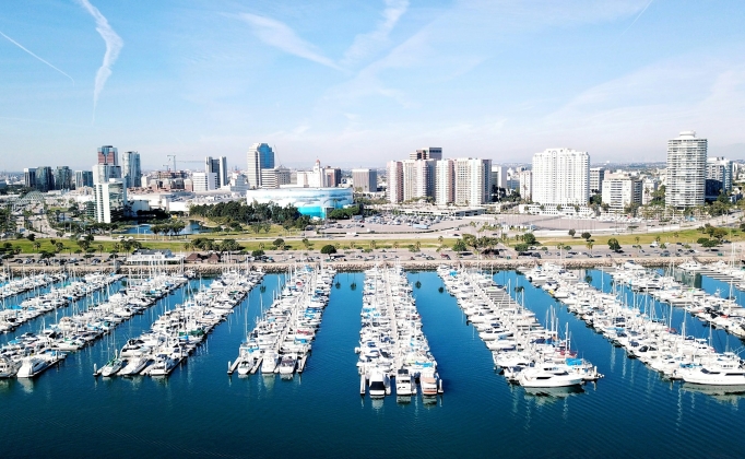 Long Beach Aerial Photo
