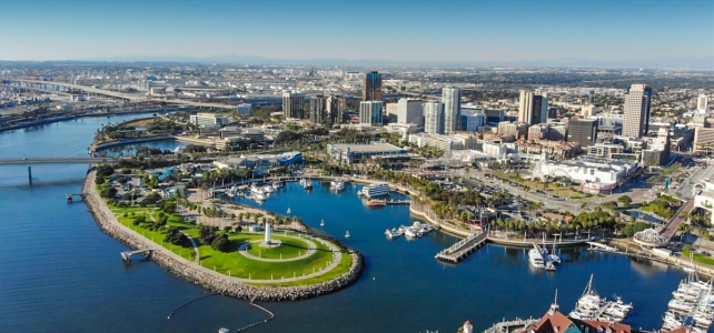 Long Beach Aerial Photo